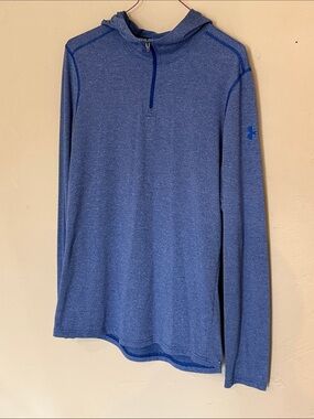 Under Armour Mens Lightweigth Threadborne Heatgear Hooded Hoodie Medium (L1)